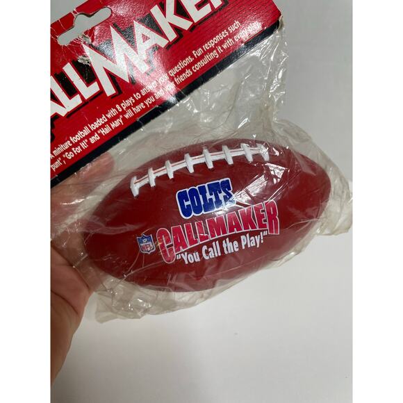 NEW Vintage NFL Colts Callmaker Football Novelty Toy - Picture 2 of 6